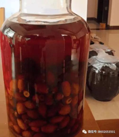 用金樱子泡酒简单易行,选取洗干净的成熟金樱子1-2斤,白酒5斤,冰糖