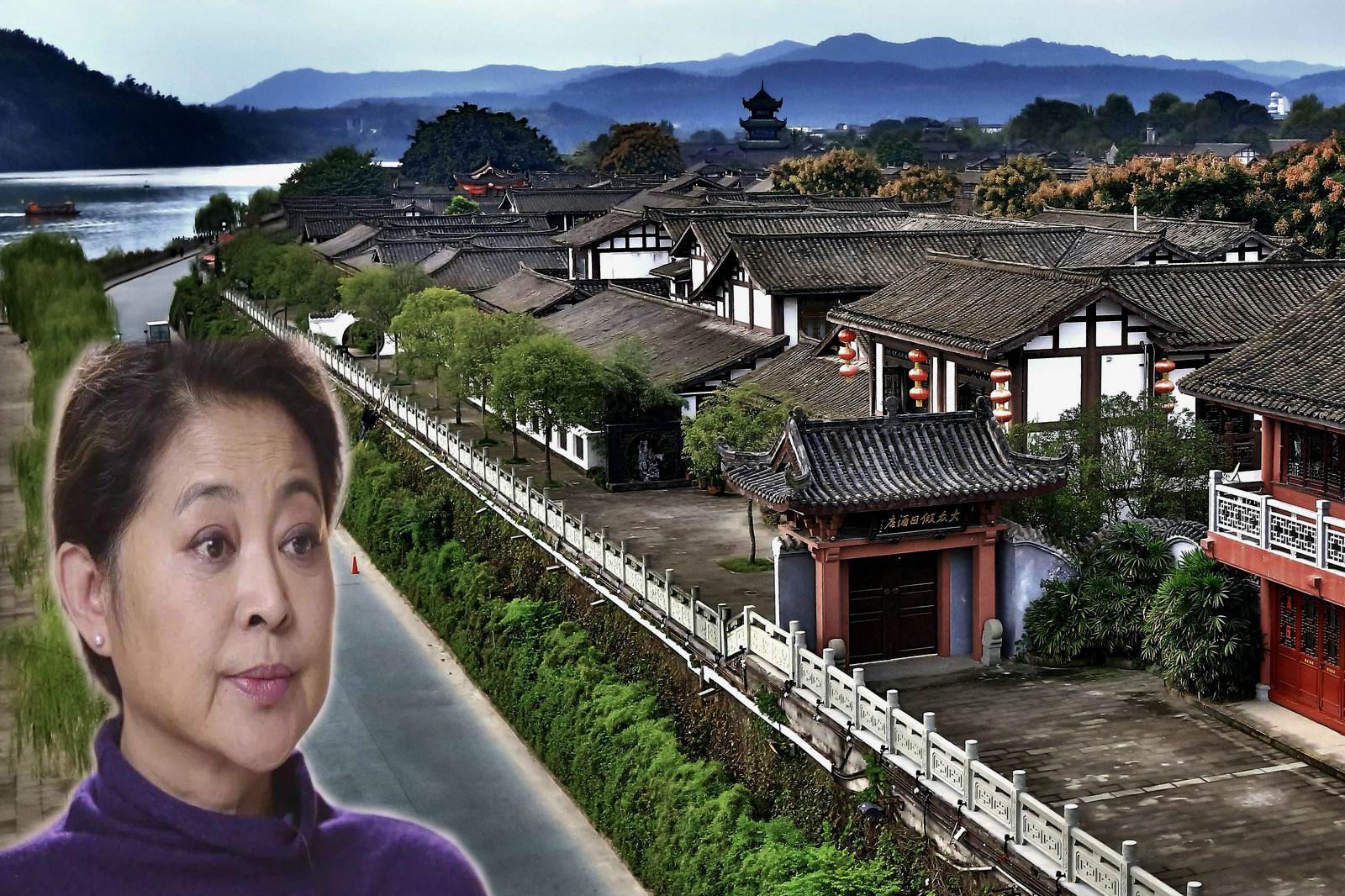 实至名归央视著名主持人倪萍高度评价四川阆中快来一睹风采吧