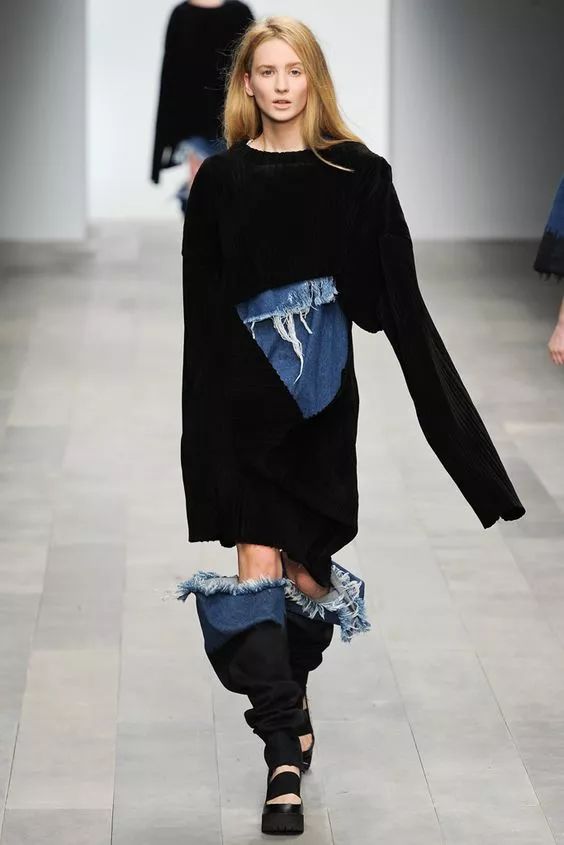 牛仔面料肌理改造