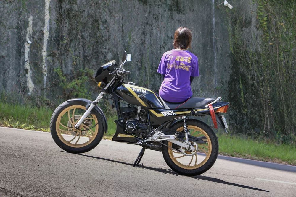 经典不只留在回忆中yamaha二冲程追风135