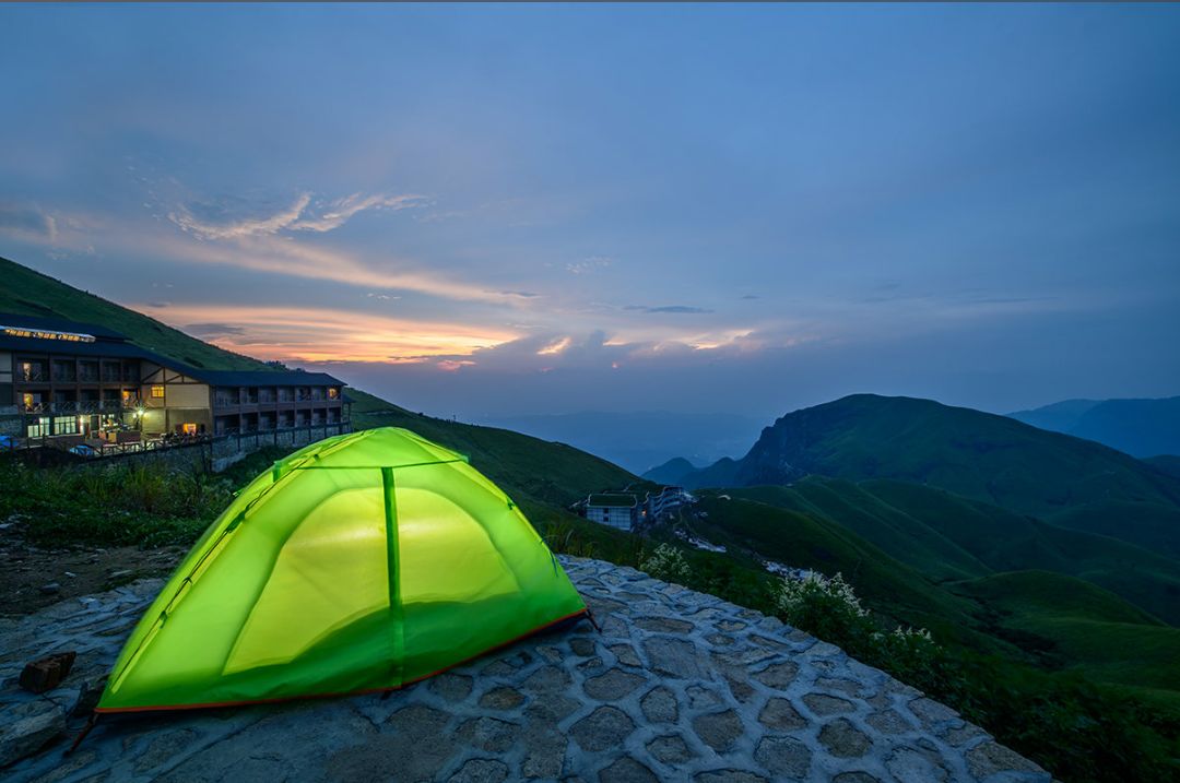 带著帐篷去旅行