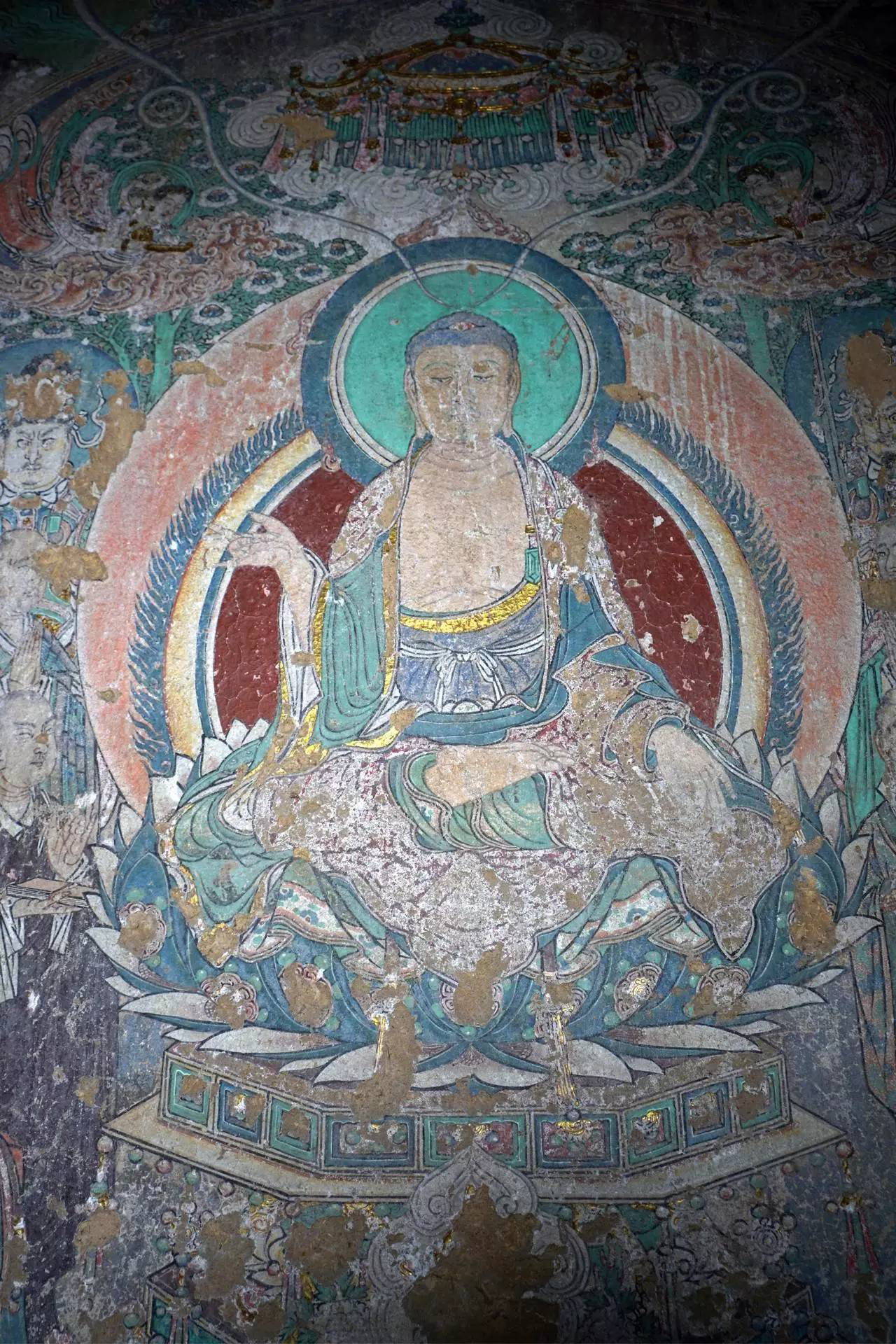 山西高平开化寺北宋大型壁画善友太子入海取如意珠故事