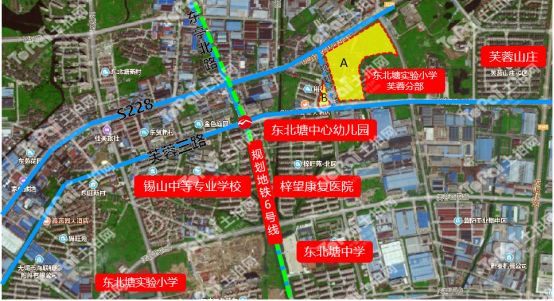无锡轨道交通产业升级经济增长东北塘价值凸显优质纯宅地吸睛