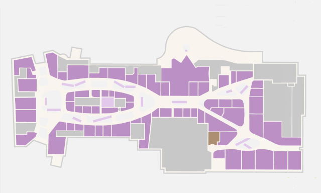 长沙ifs范围图▼在德思勤城市广场二楼有3个卫生间,分布较为平均,1
