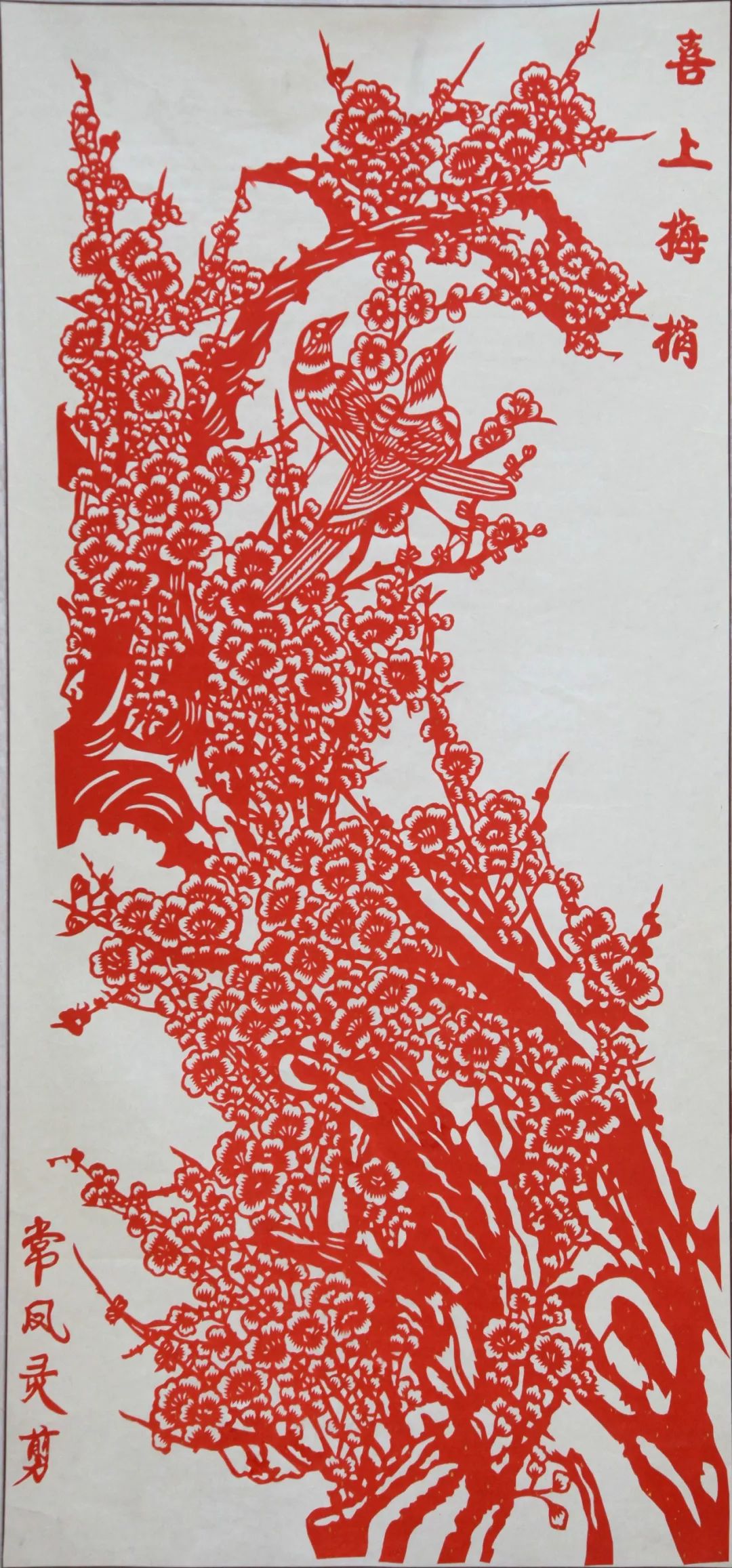 巨野剪纸婆婆姚俊梓用剪子剪出美好人生