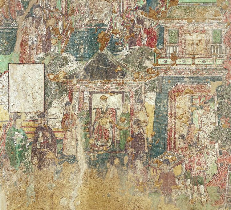 山西高平开化寺北宋大型壁画善友太子入海取如意珠故事