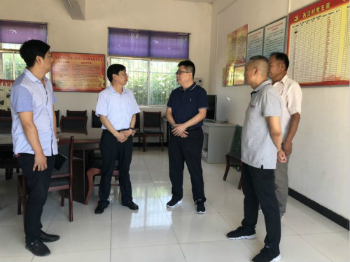 区委常委副区长杨兵到零口街办调研软弱涣散党组织整顿及扫黑除恶等