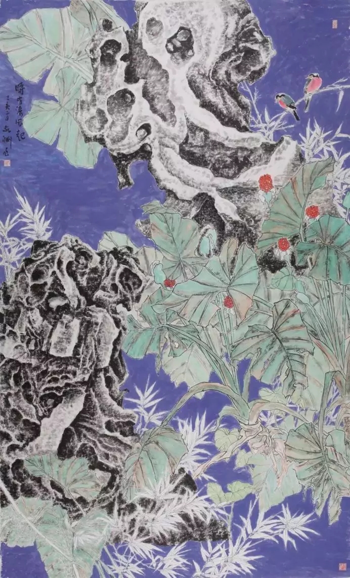 品悟石丁艺术风采