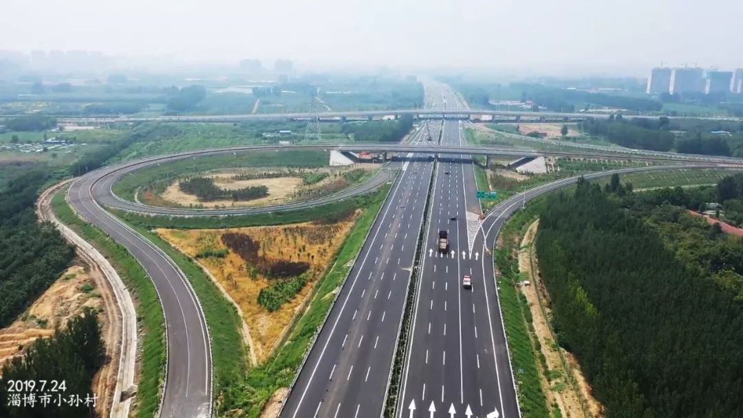 提前五个月中建五局山东滨莱高速正式通车