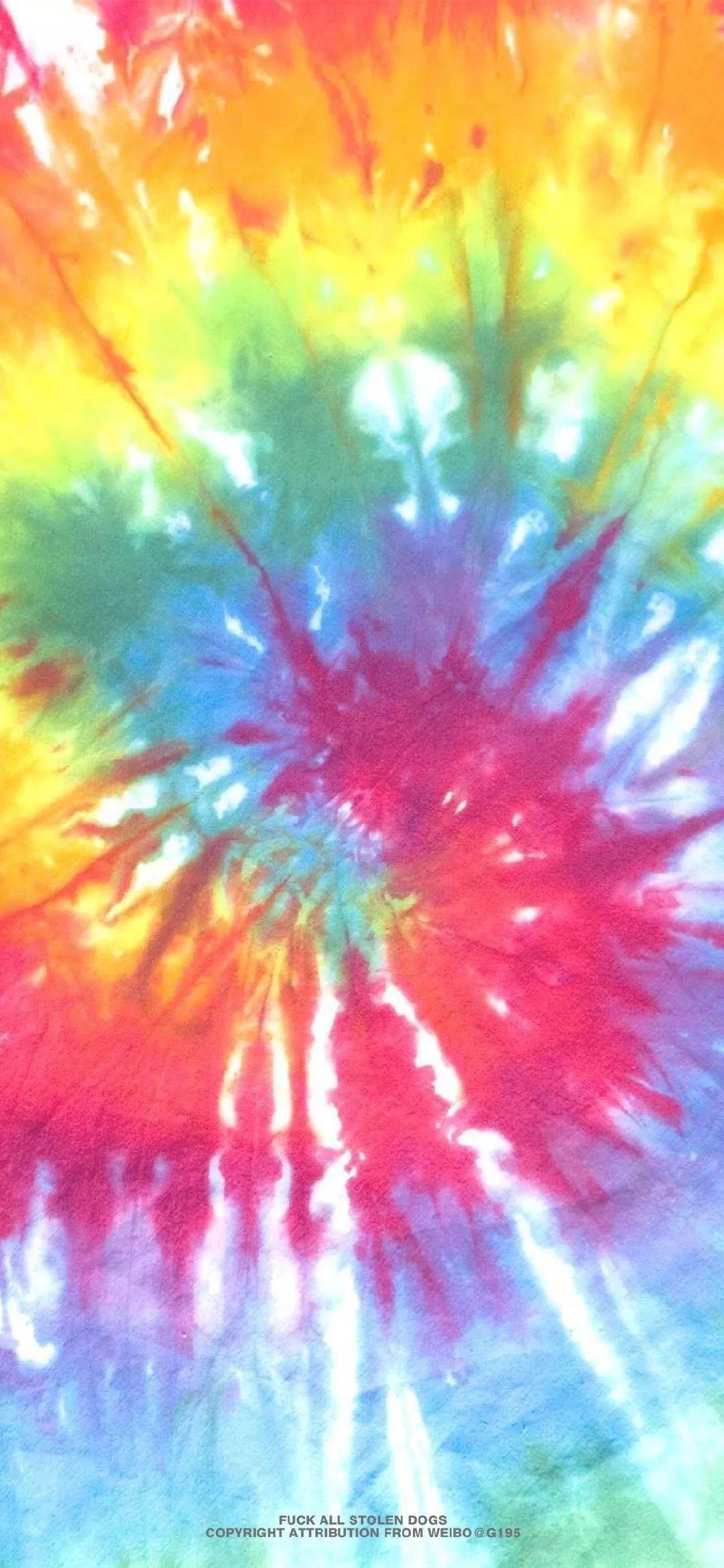 壁纸丨与其说扎染是潮流不如称之为艺术