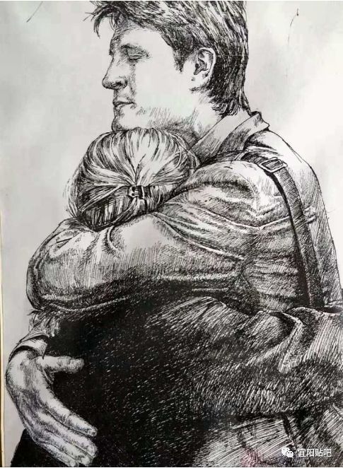 老家宜阳艺术人生画家王光辉钢笔画欣赏