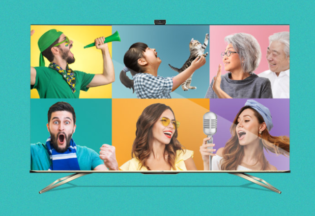 视频通话已成为电视的重要功能海信社交电视s7再次加强