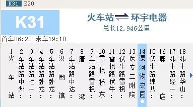 1,在汽車站,火車站 下車的經銷商:乘坐k31路公交,乘坐14站後,在溧河