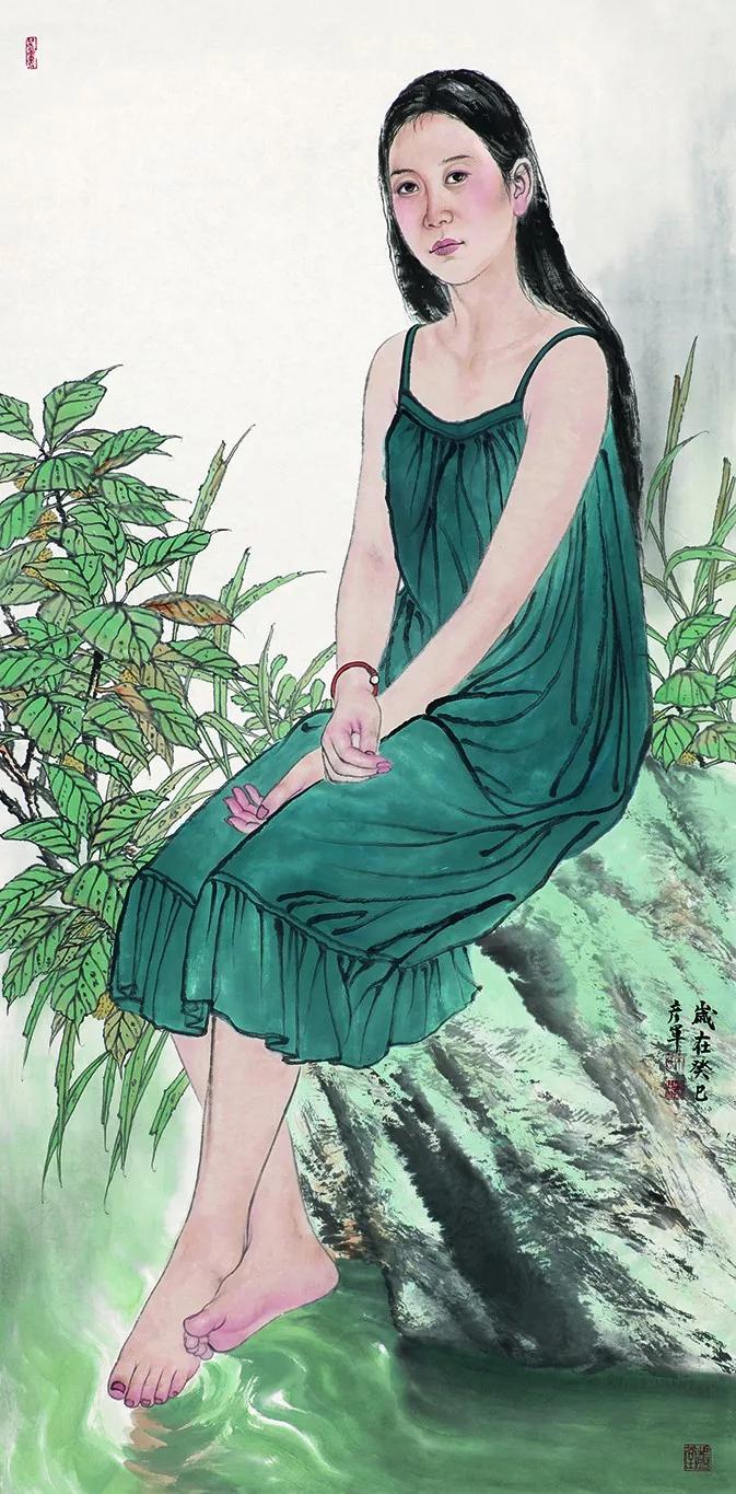 于细微处见真情观宋彦军的工笔画