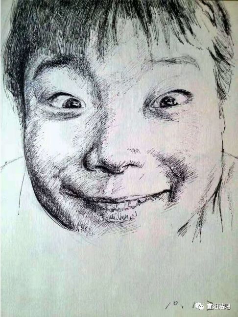 老家宜阳艺术人生画家王光辉钢笔画欣赏