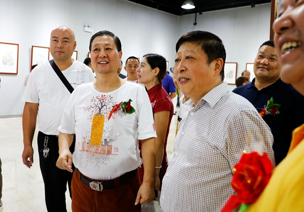 李昆國畫關中斷代史全國巡展首展在清渭樓美術博物館開幕