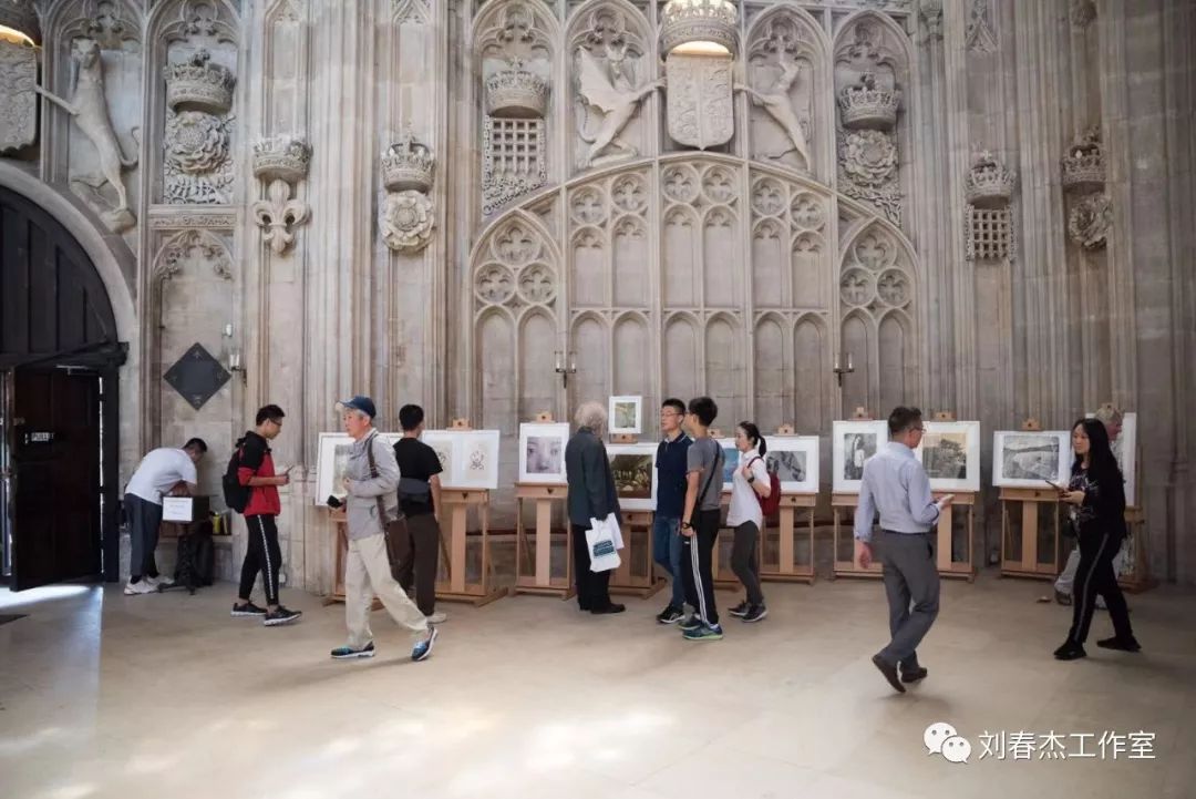 >开幕式现场晚宴现场→剑桥大学出版的徐志摩诗歌艺术节画册(以上