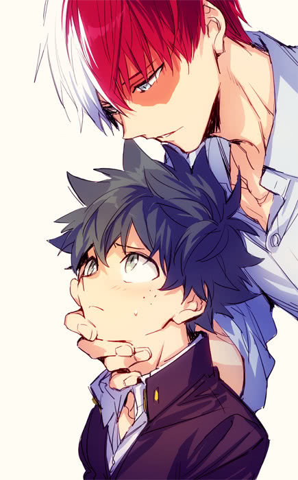 我的英雄学院绿谷三人美图送上兄弟情满满