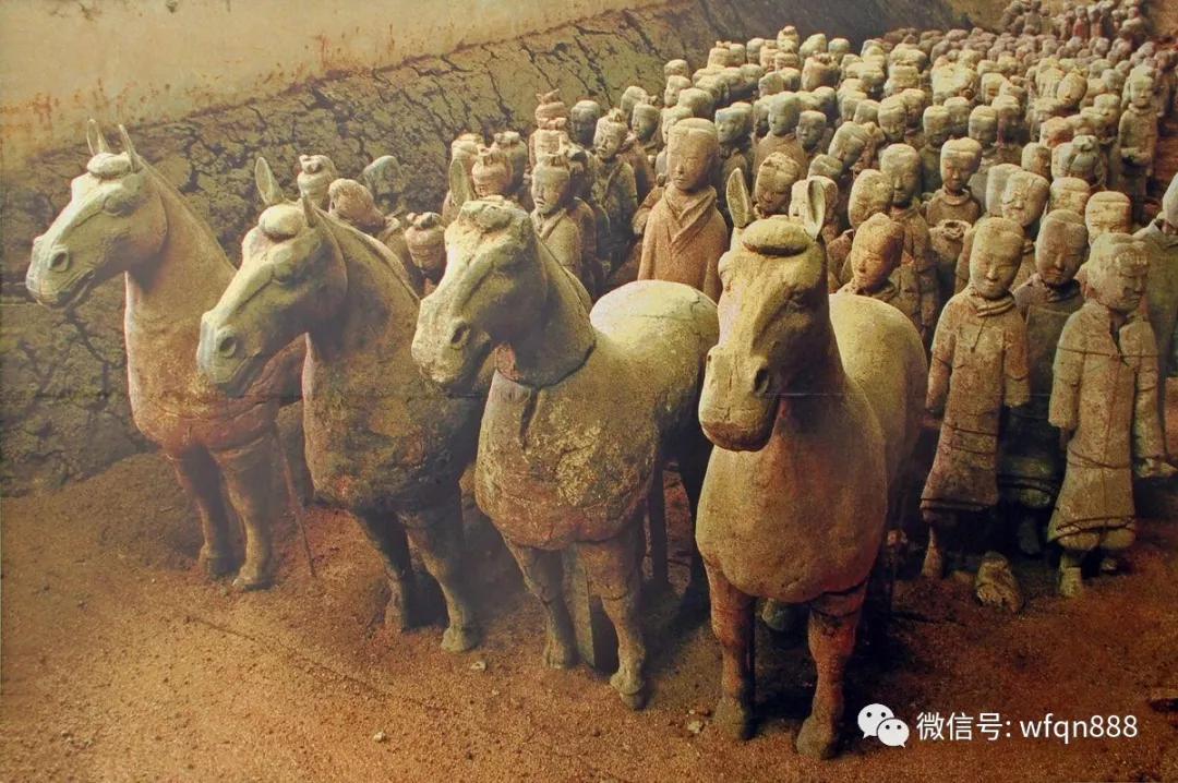 原创为什么秦始皇兵马俑有一具绿脸兵马俑专家建造者很可能是色盲