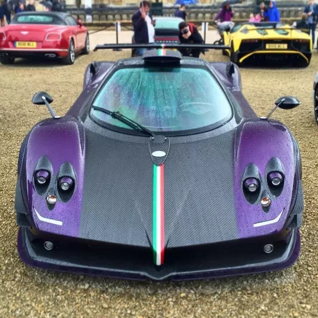 紫色贵族,帕加尼zonda 760 rs!我的最爱