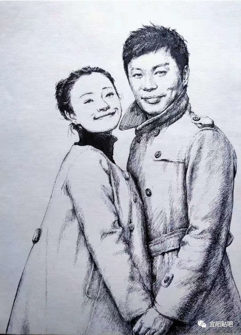 老家宜阳艺术人生画家王光辉钢笔画欣赏