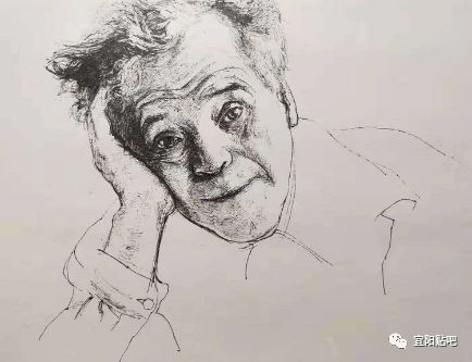 老家宜阳艺术人生画家王光辉钢笔画欣赏