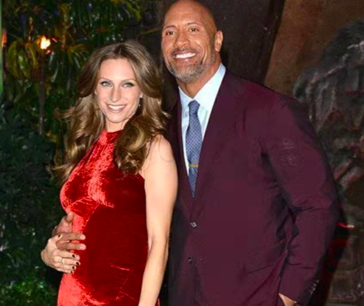 巨石强森结婚了!相恋12年绝美婚纱照曝光,两人已有2个孩子_妻子