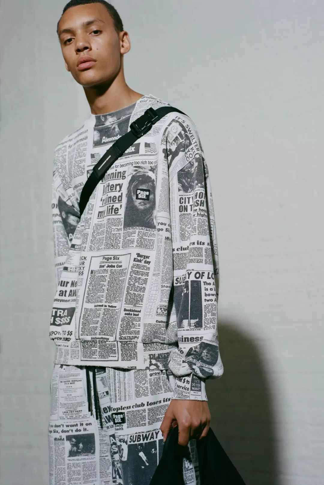 报纸印花才是潮咖