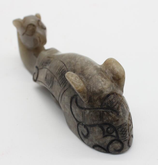 精品赏析——凤首玉带钩_唐代