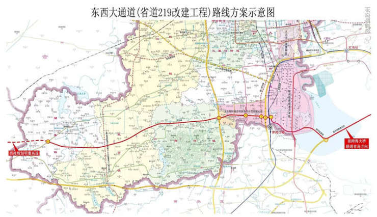 熱點地鐵8號線首臺鑽地龍始髮膠州東西大通道方案批覆