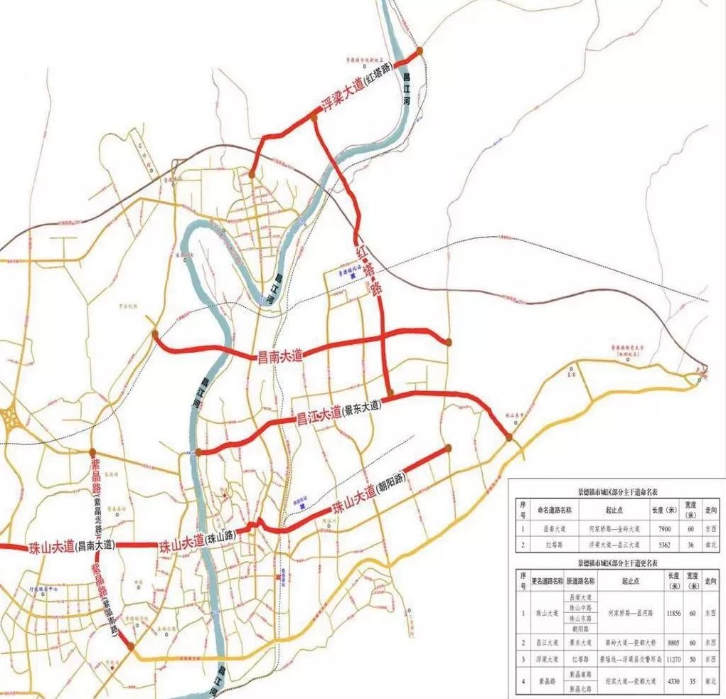景德镇和浮梁这些道路改名啦!快来了解一下