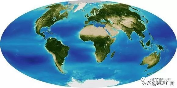 nasa极地轨道卫星捕捉全球植被覆盖情况