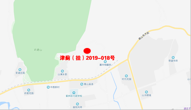 土地预告8月21日蓟州区106亿元宅地将摘牌