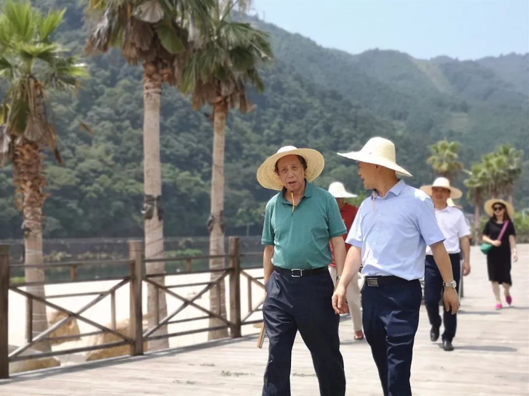 当天,何东君一行还来到何家乡长风村和金川街道徐村村,考察美丽乡村及