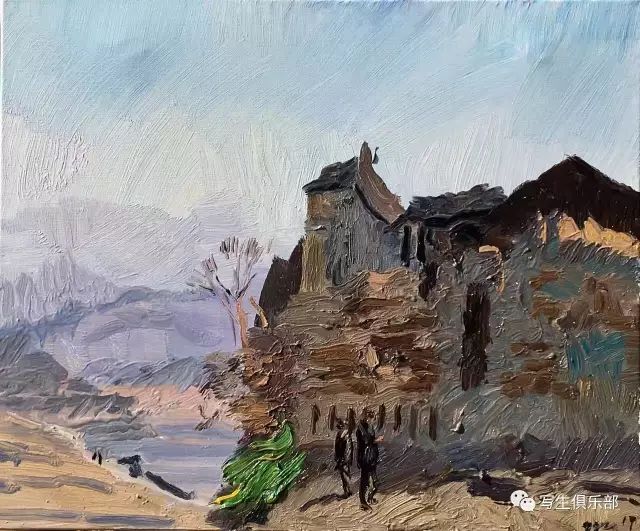 欣赏张路江风景写生作品附2019写生新作