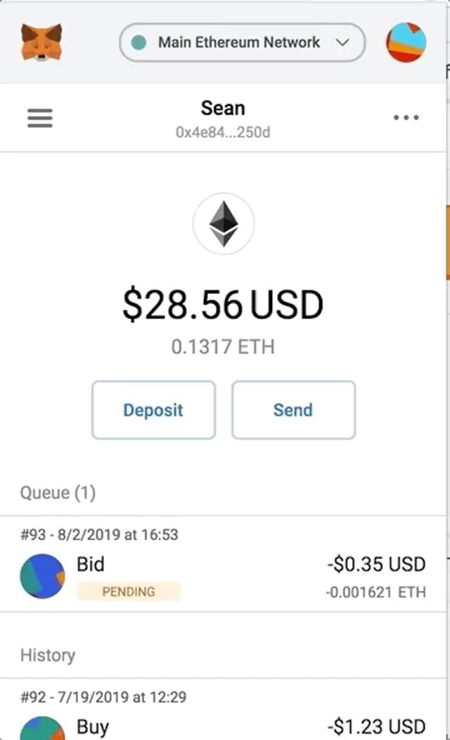 就比如说,在基于浏览器插件的以太坊轻钱包 metamask 中,你可以这样来