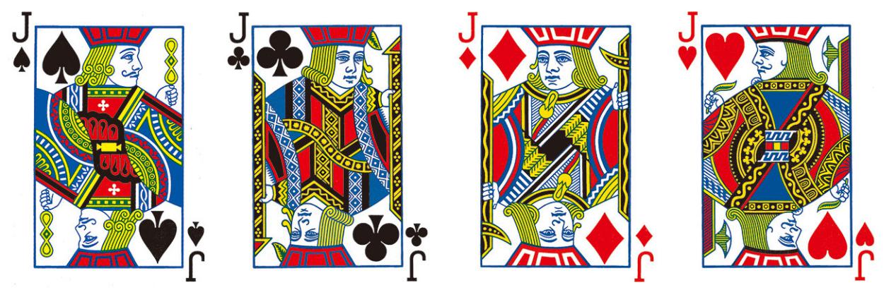 打扑克牌也能涨知识,jqk分别代表了哪些历史名人?