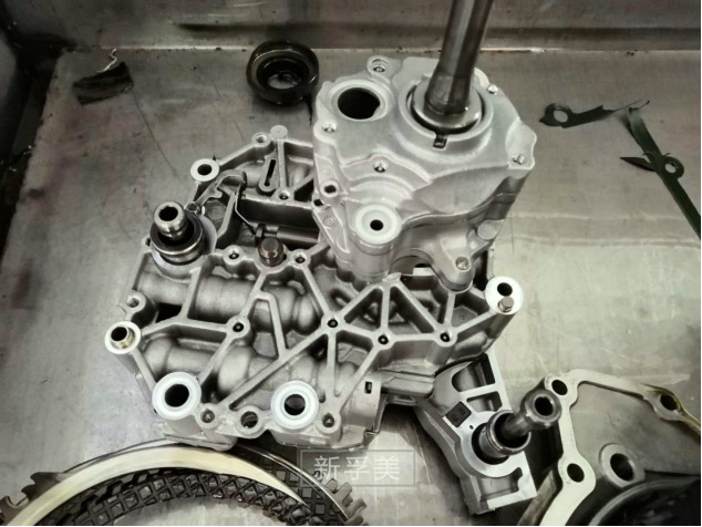 奥迪a6变速箱故障报警之维修拆解全过程