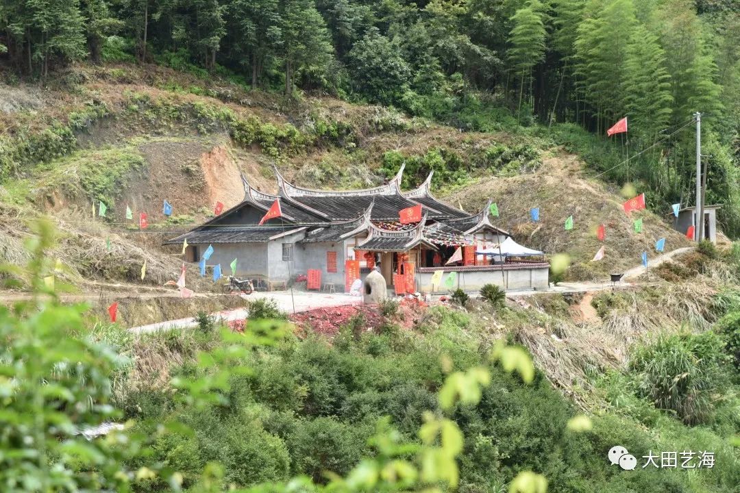 吳氏大田縣蓬萊口祠開基建祠1059年祭祖大典