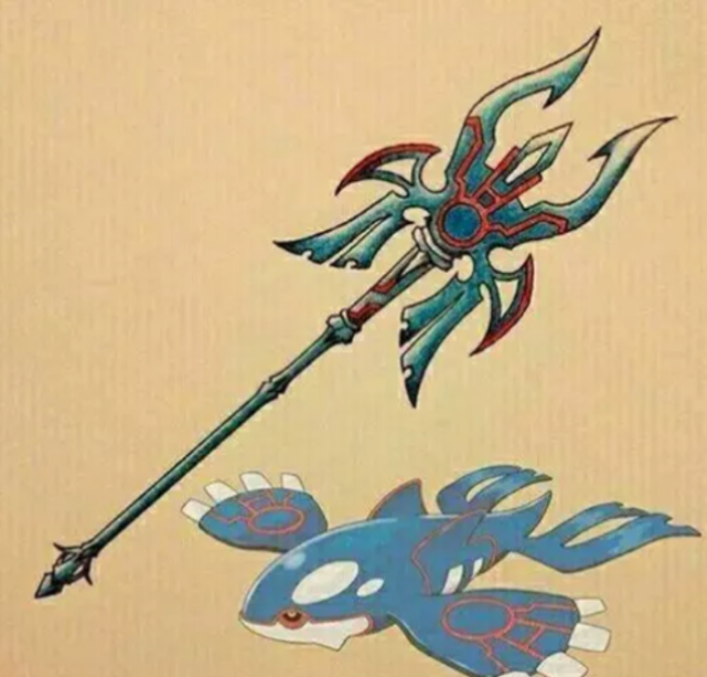 口袋精灵神兽变武器:固拉多,裂空座,盖欧卡垫底,他竟拥有眼睛