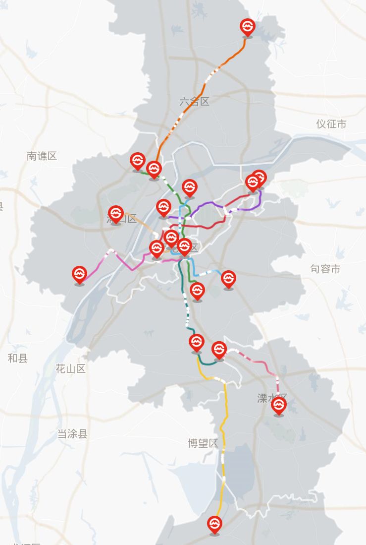 7 月南京集中式公寓分佈情況,數據來源:cric 城市租賃系統02 市場問題