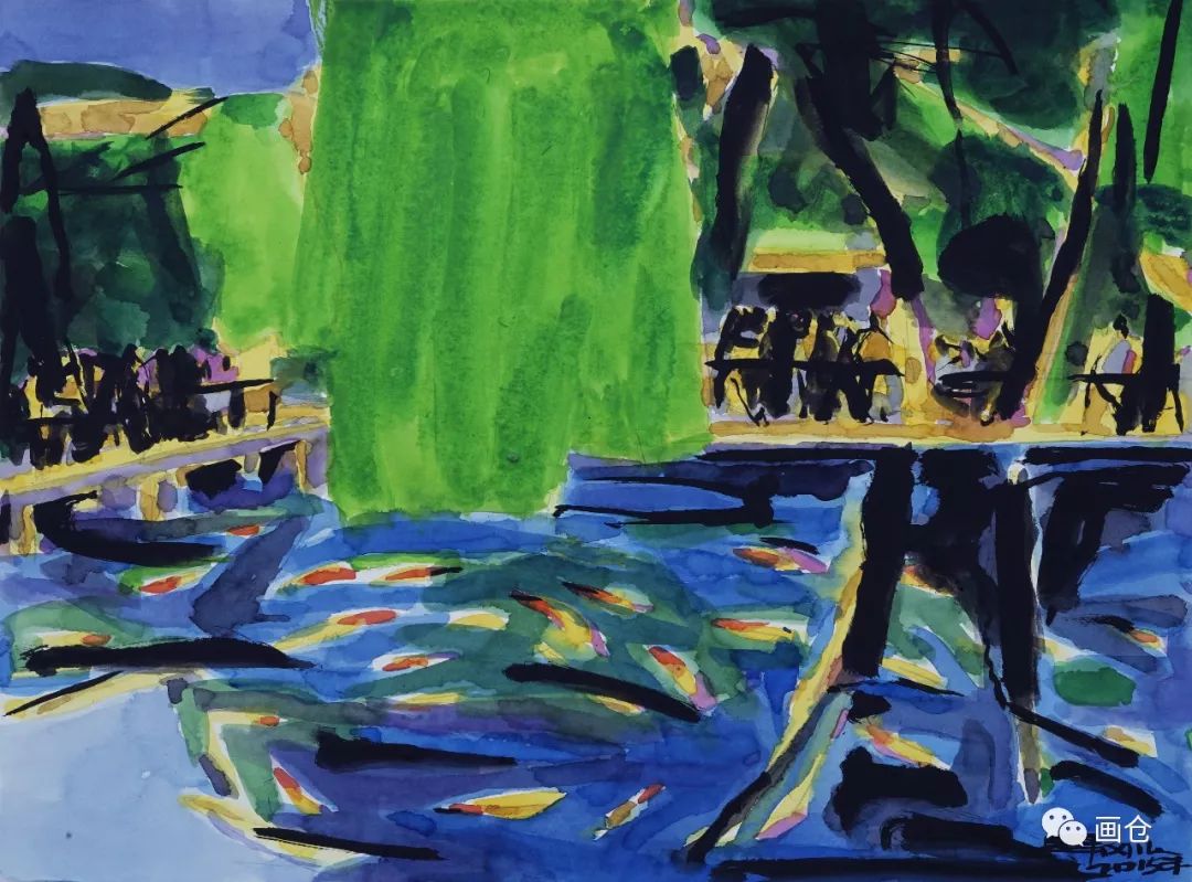 画仓周刚绘画作品