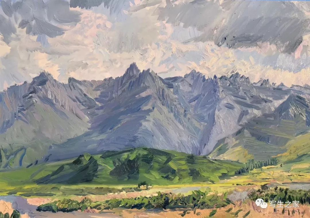 欣赏张路江风景写生作品附2019写生新作