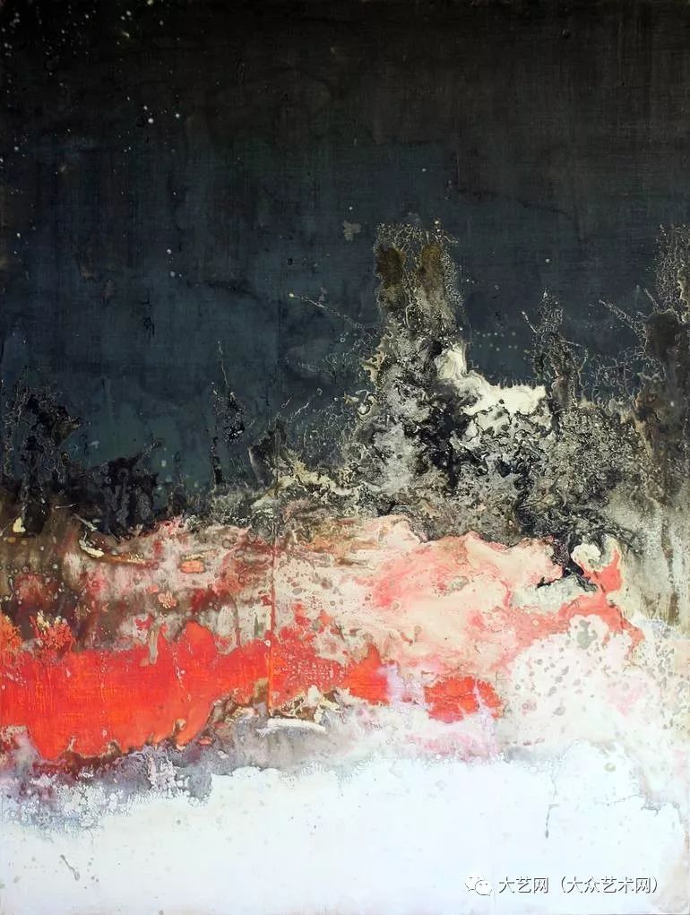 意大利现代极简主义画家 andrea de ranieri 抽象绘画作品_版权