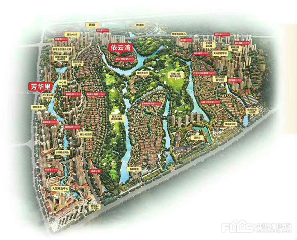 南宁嘉和城——中国温泉高尔夫水城,是广西嘉和集团的作品,联手上海