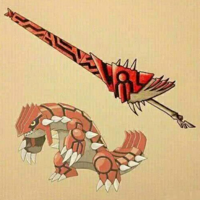 口袋精灵神兽变武器:固拉多,裂空座,盖欧卡垫底,他竟拥有眼睛