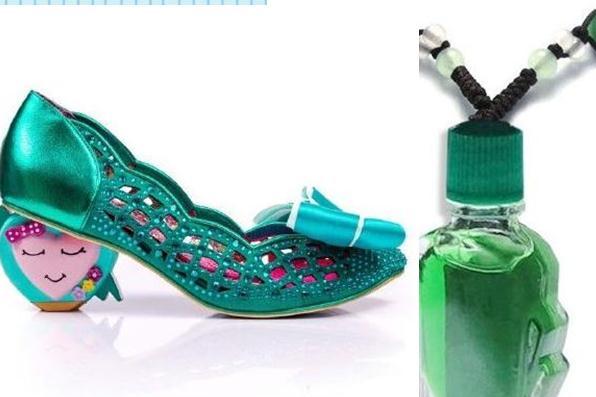 我戴着风油精吊坠拿着字典包包穿着鞋型花盆来见你们可好