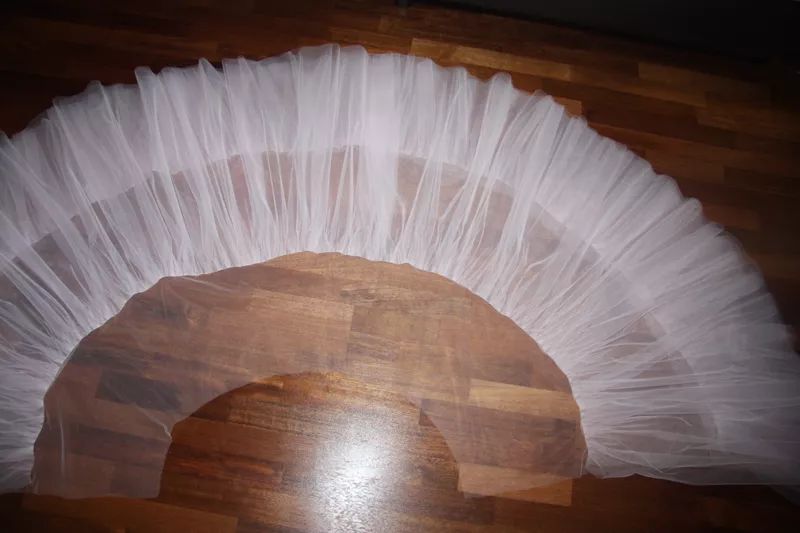 服装制作网纱裙撑绘图及纸样制作全过程
