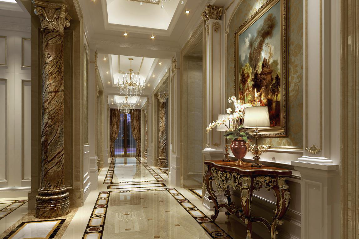 全筑别墅装饰 用法式古典风格带你梦回法国王室宫殿