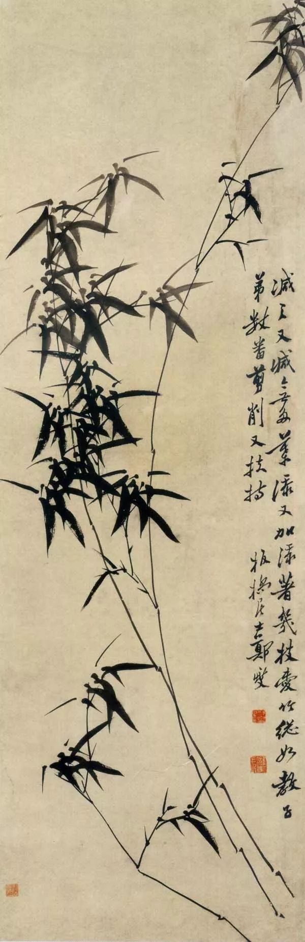 古代第一画竹高手明朝人王绂作品选